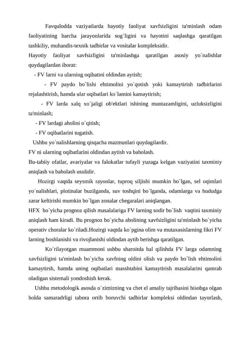 Favqulodda vaziyat sharoitida aholini himoyalash 3