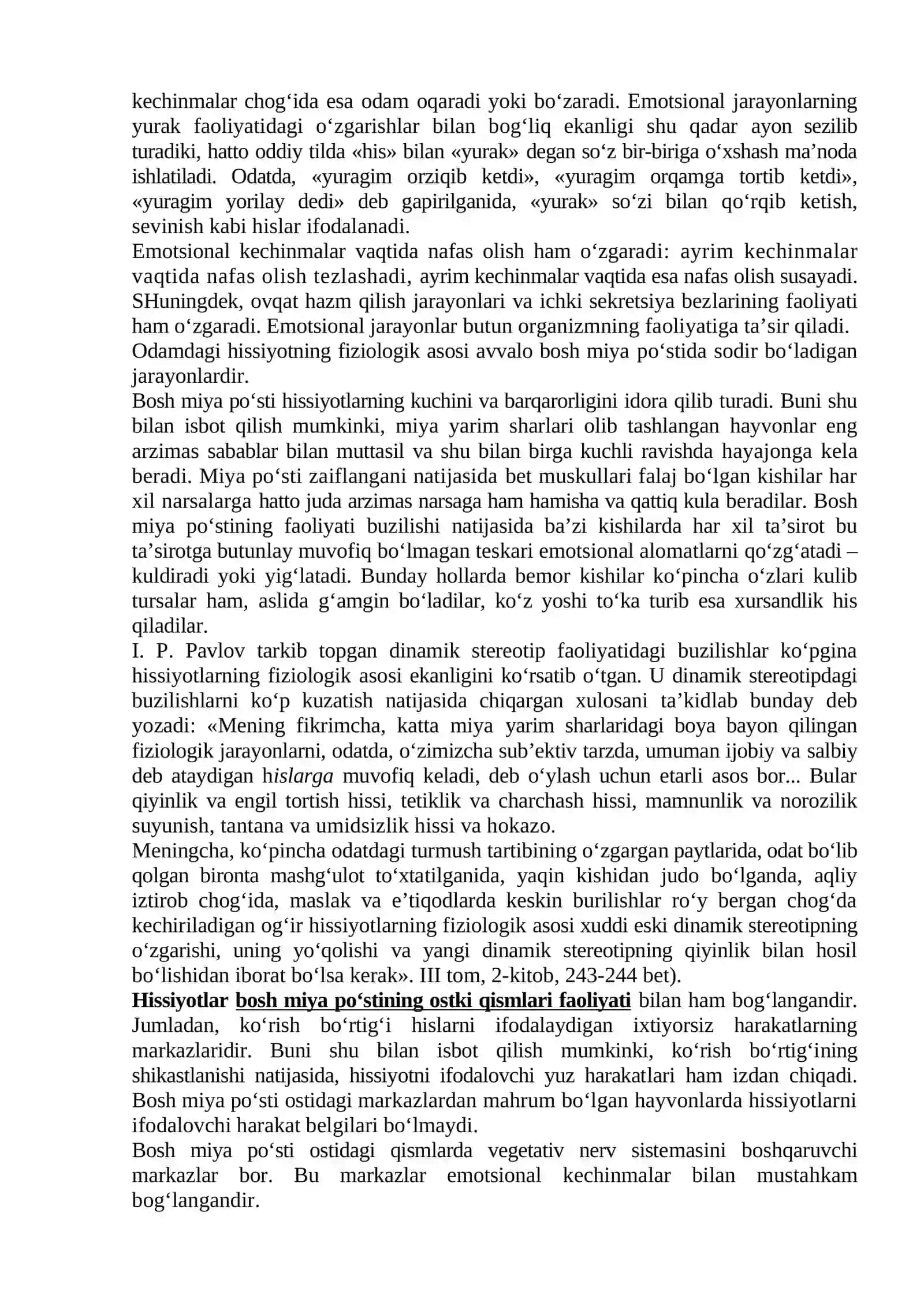 HISSIYOT. (EMOTSIYALAR) 3