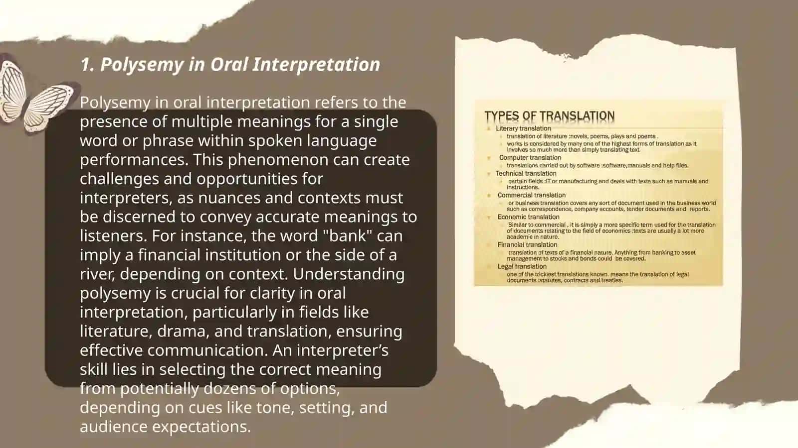 Lexical Problems in Oral Interpretation 3