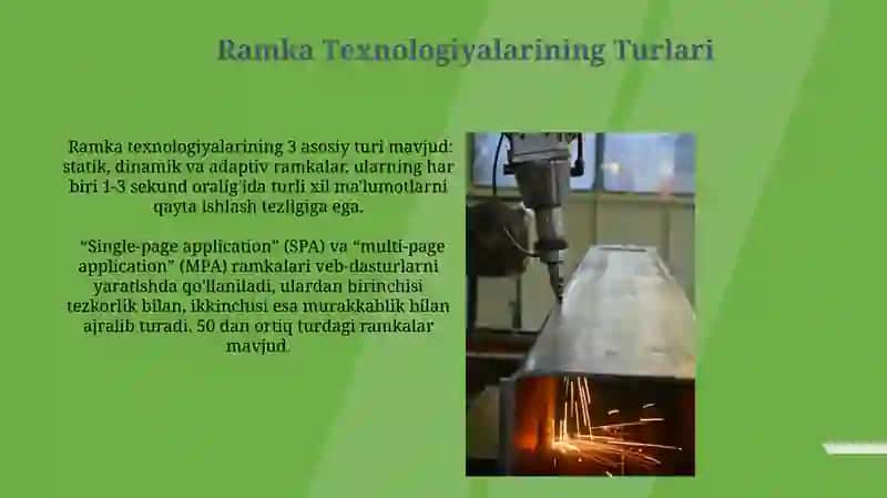 Ramka texnologiyalarining Turlari 3