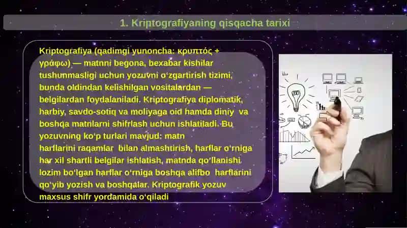 TARMOQ XAVFSIZLIGI FANI 3