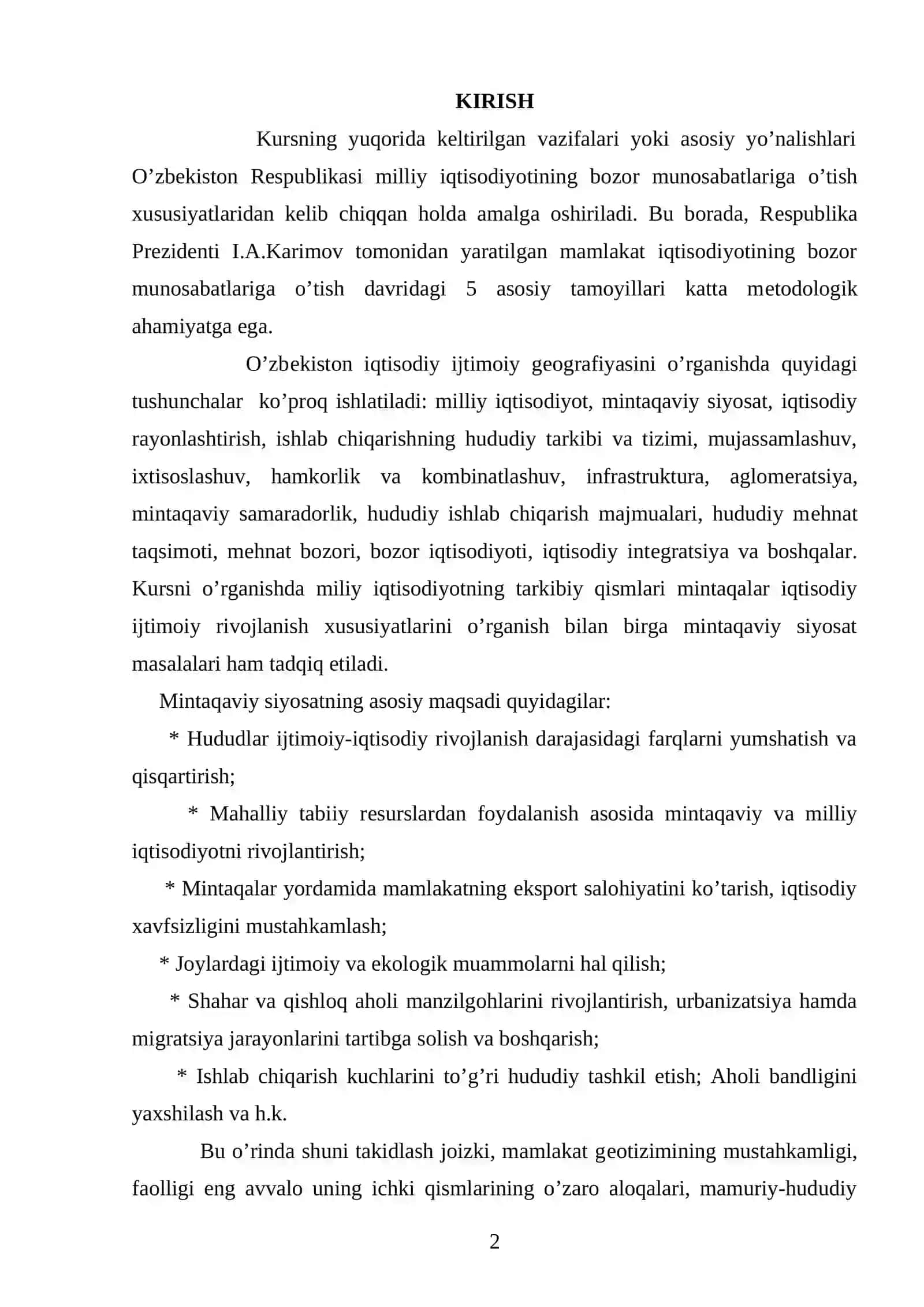 Quyi Amudaryo iqtisodiy rayoni tabiiy resurslari 3