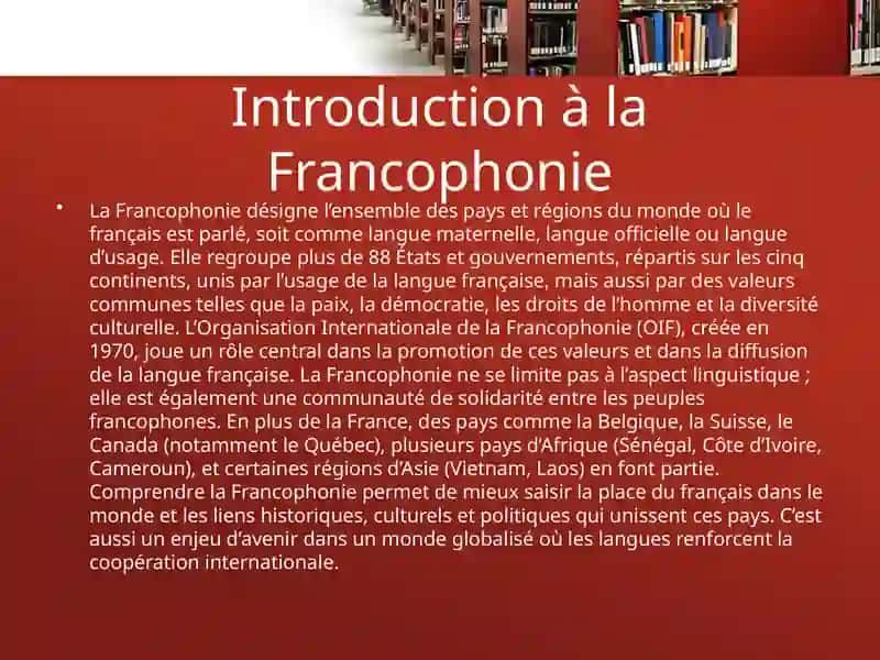 Informatsion sur lan France et les pays francophones. 3