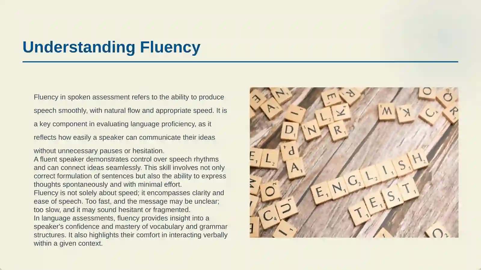 FLUENCY AND COHERENCE IN SPOKEN ASSESSMENT 3