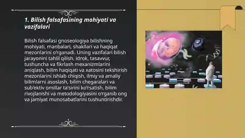 Bilish falsafasi.(Gnoseologiya) 3