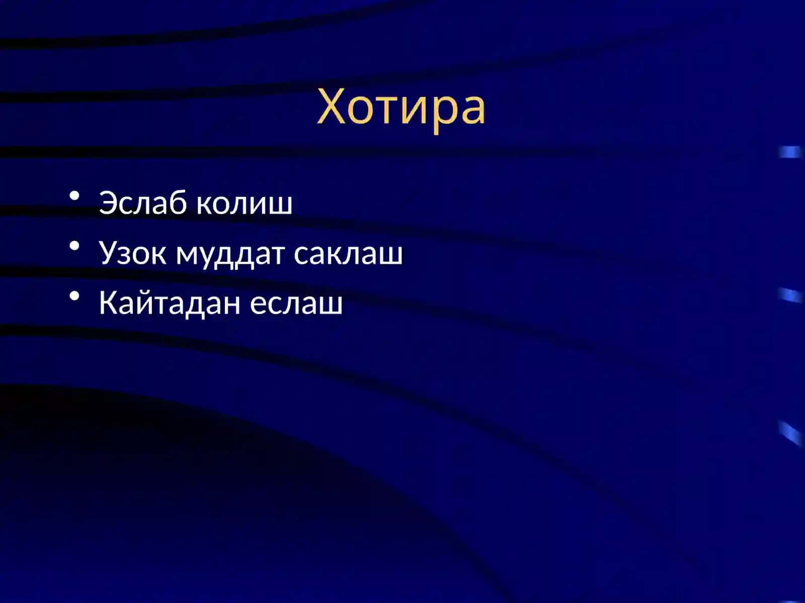 Xotira 3
