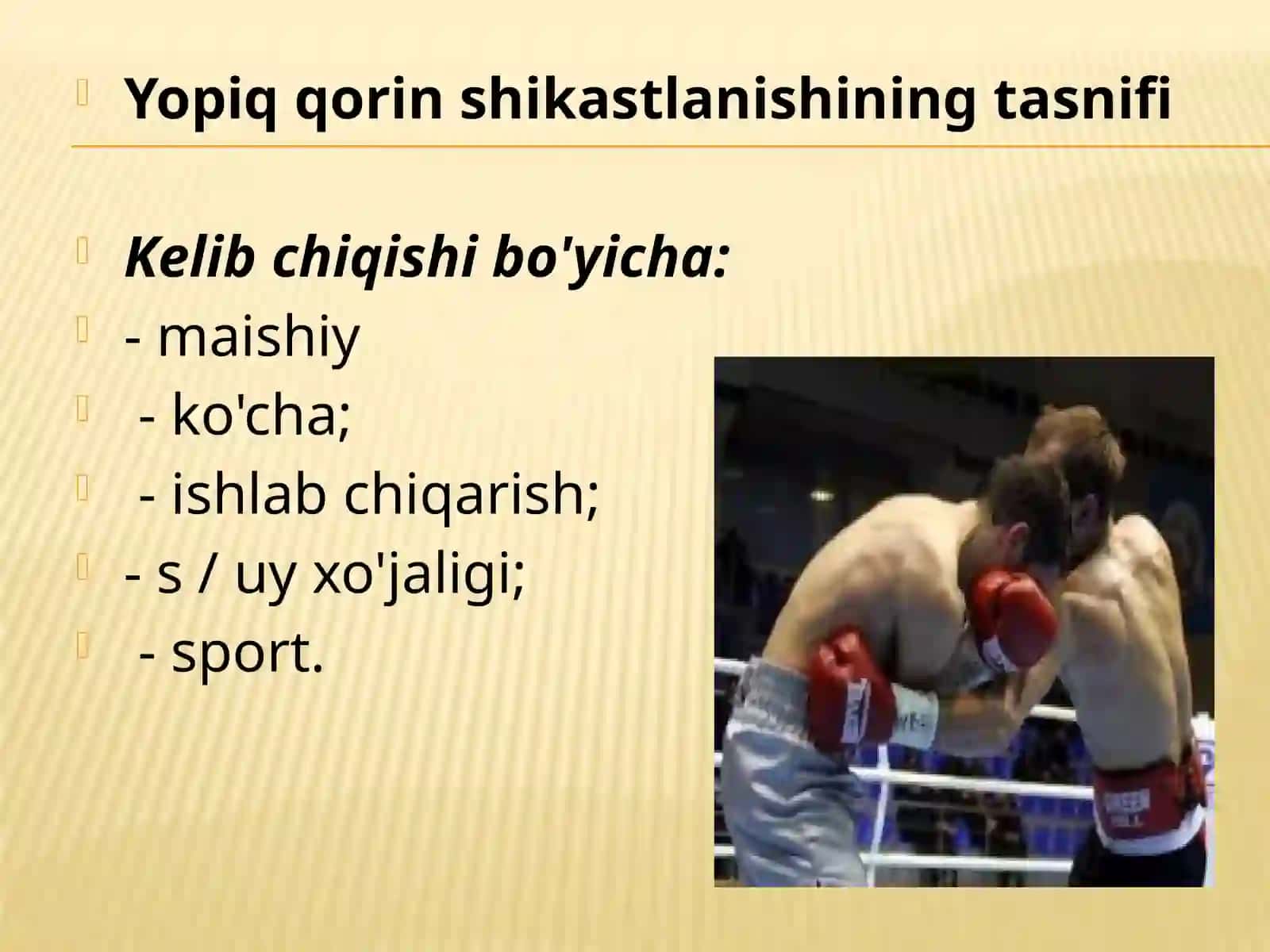 Qori nboʻshligʻi travmalari 3