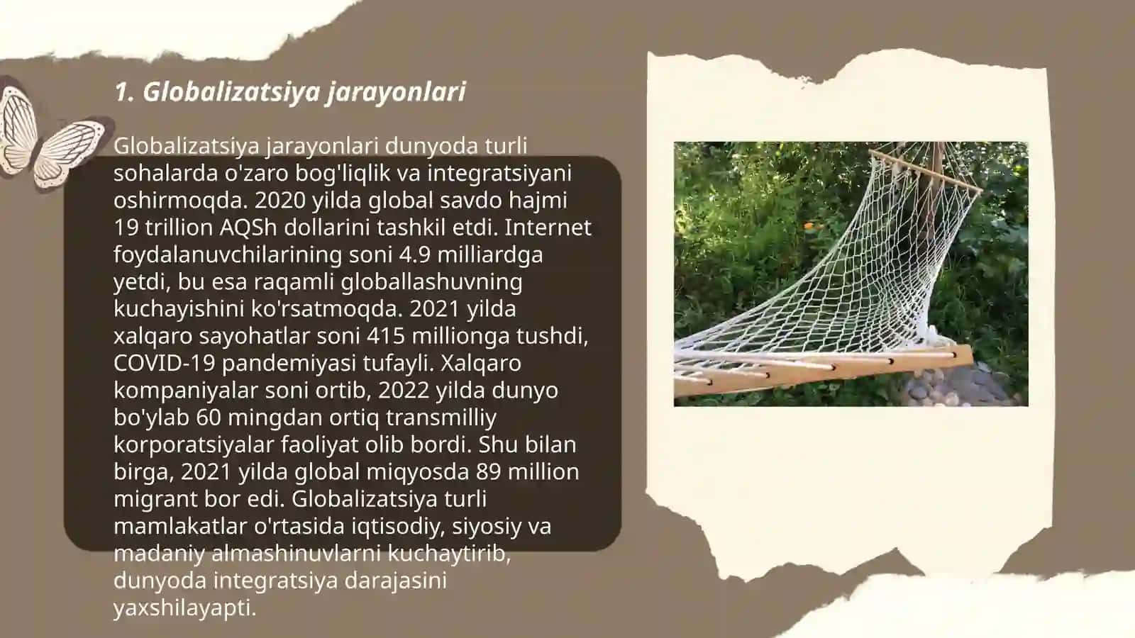 Globalizatsiya jarayonlari 3