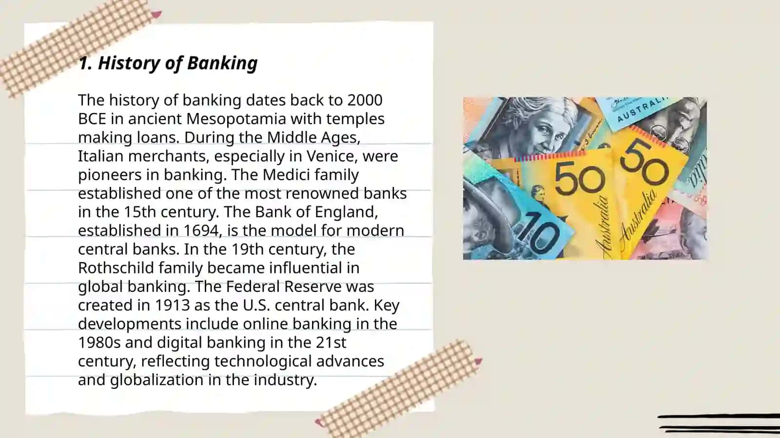Banking and money 3