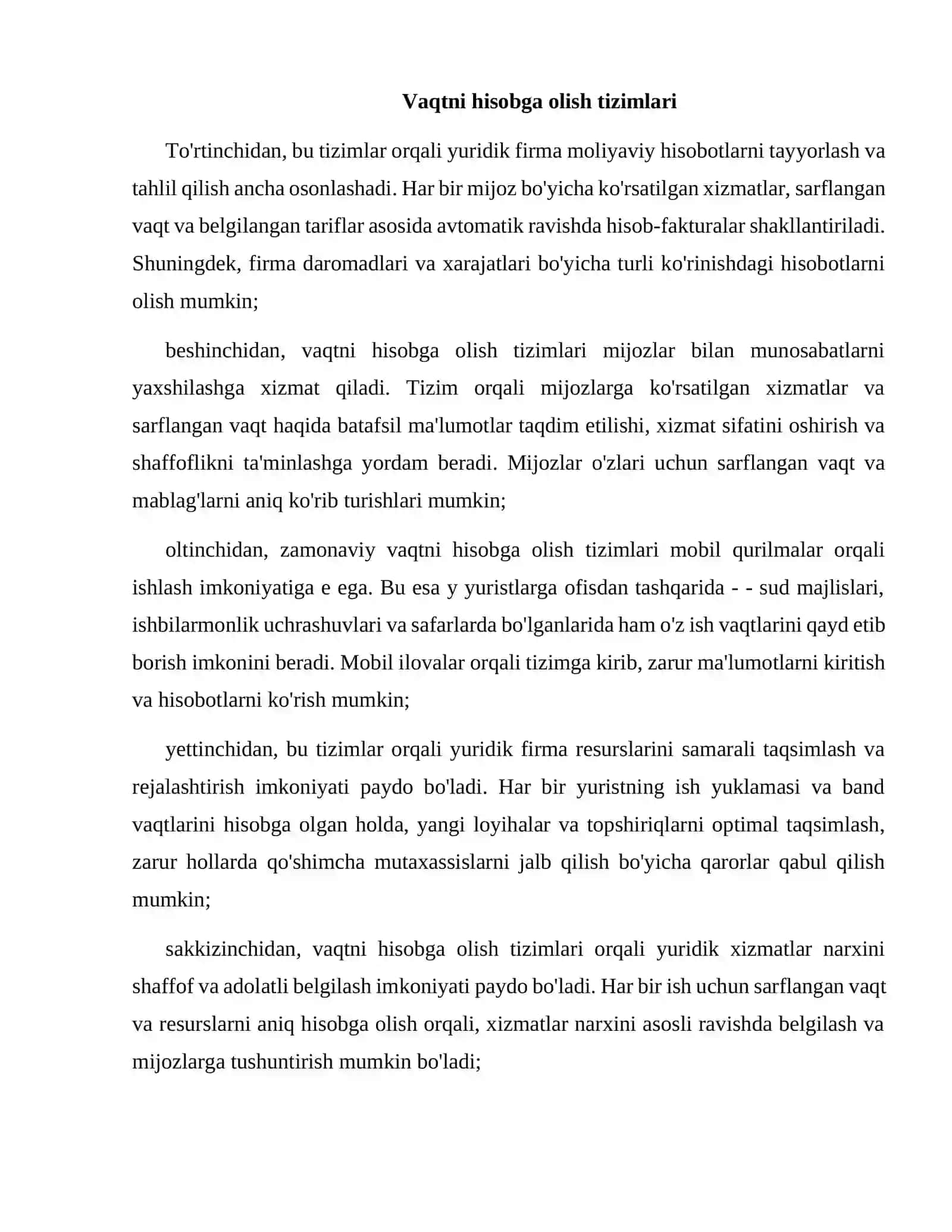 Yuridik amaliyotni boshqarish dasturlari (Practice Menegement Software) 3