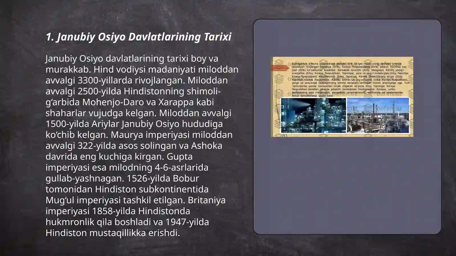 Janubiy Osiyo Davlatlari 3