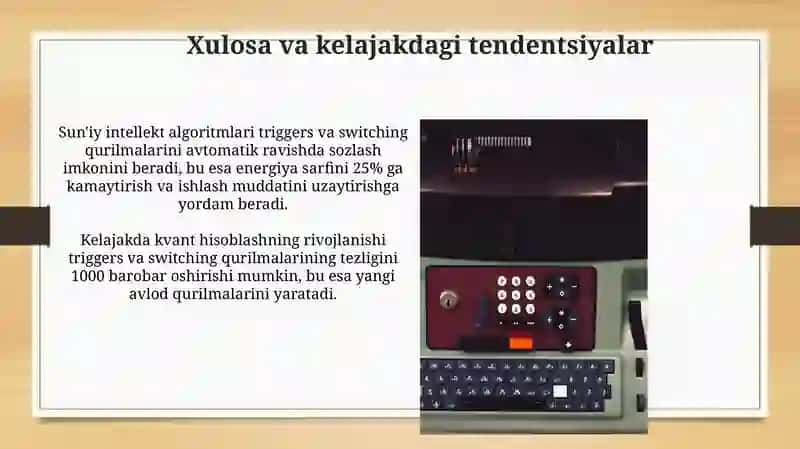 Kalitlash qurilmalari turlari va xususiyatlari 3