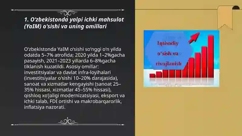 Oʻzbekistonda iqtisodiy oʻsish 3