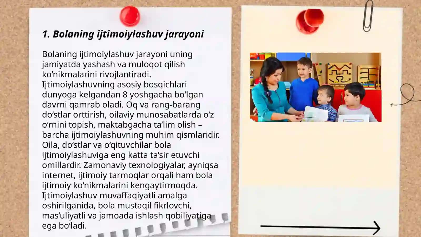 Bolaning ijtimoiylashuv jarayoni 3