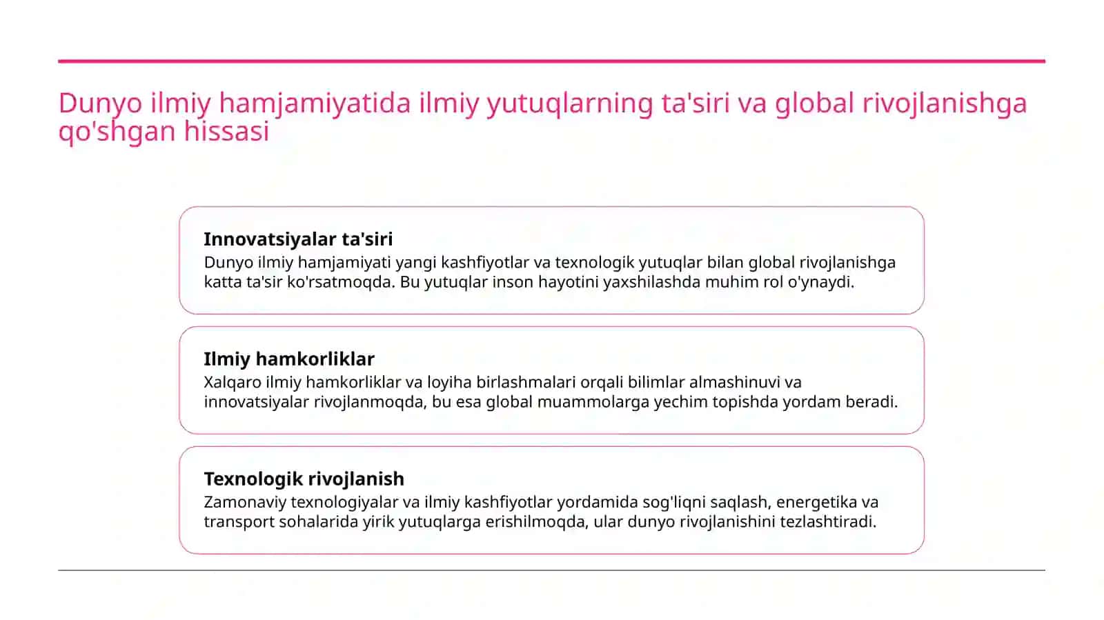 Ilmiy Ochilishlar 3