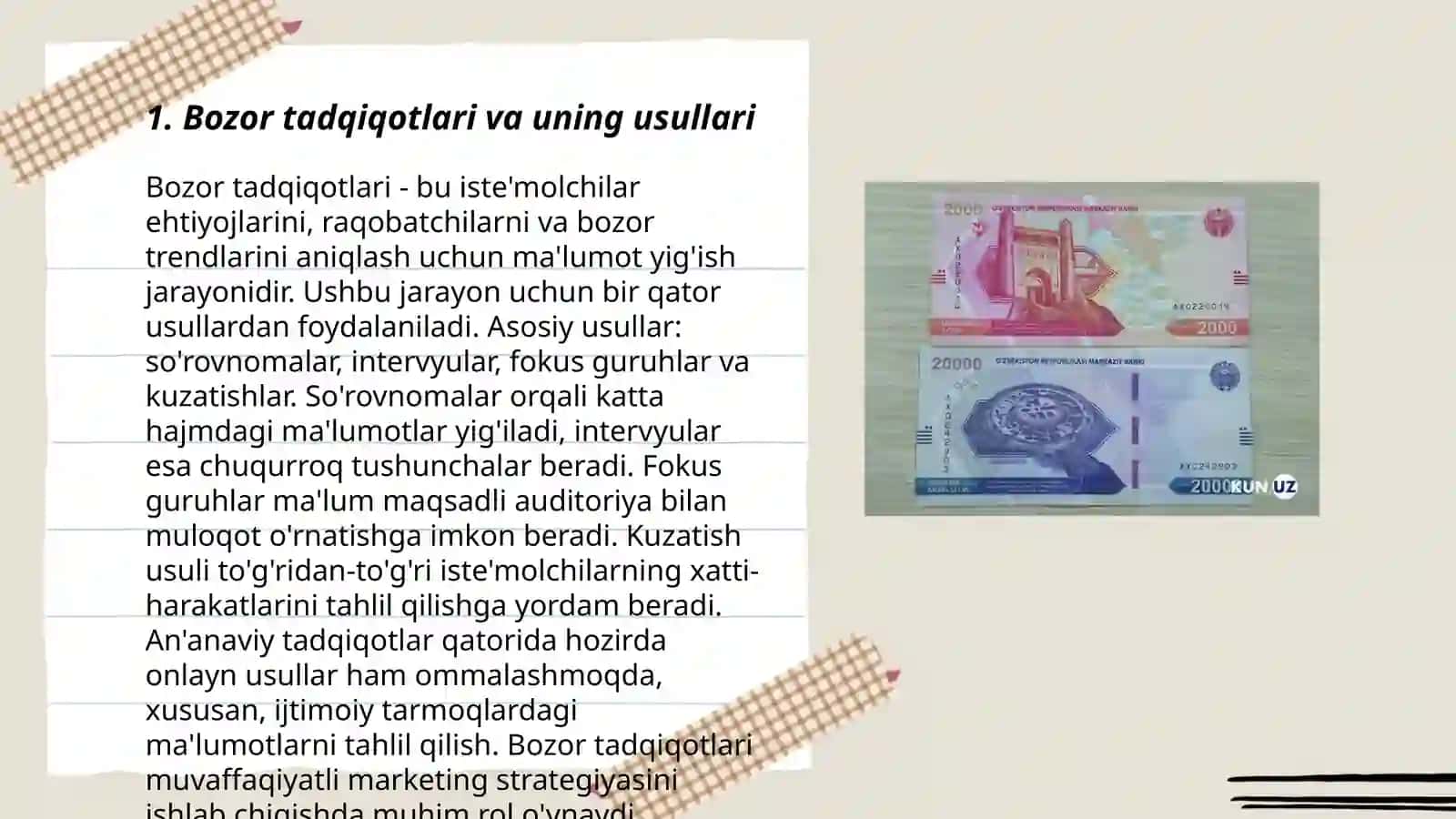 Bozor tadqiqotlari va uning usullari 3