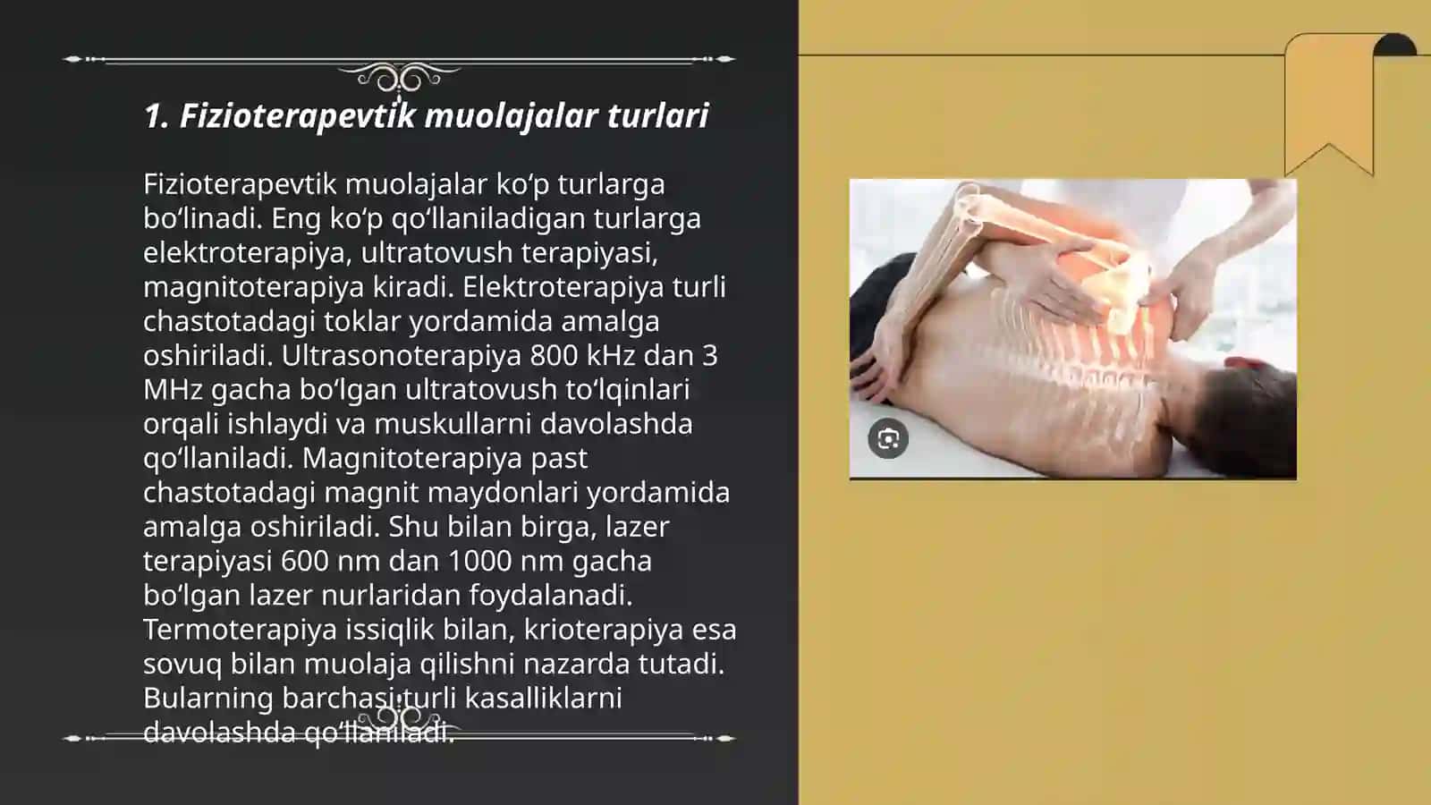 Fizioterapevtik muolajalar 3