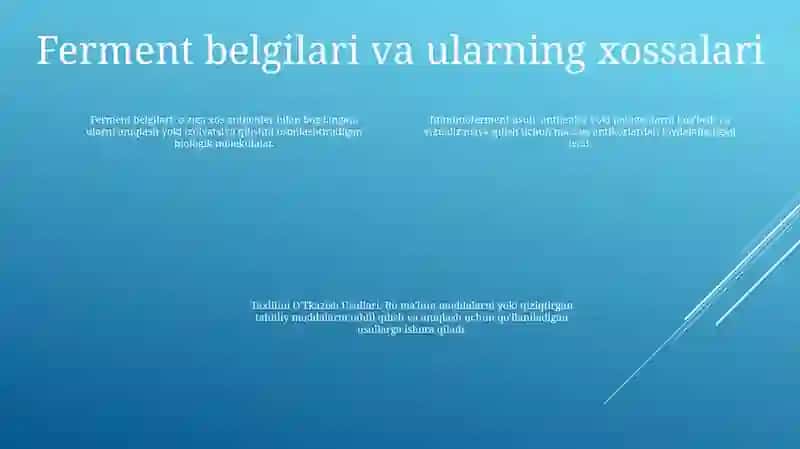 Immunoferment Taxlilini O'Tkazish Usullari 3