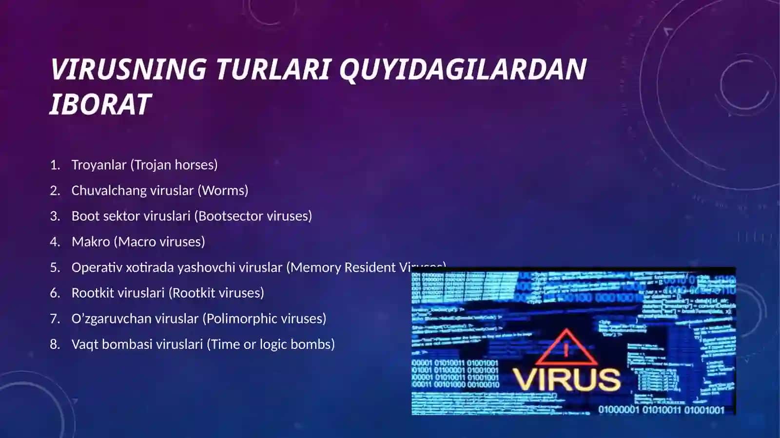 Virus tushunchasi va uning turlari 3