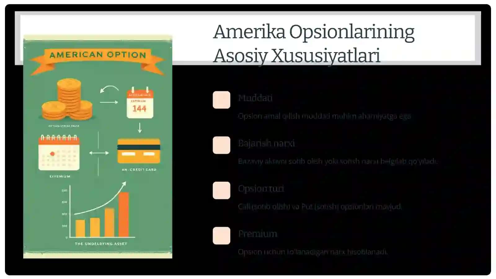Amerika Opsionlari 3