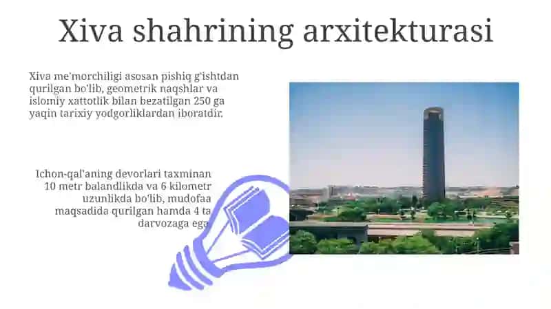 Xiva shahri arxitekturasi 3
