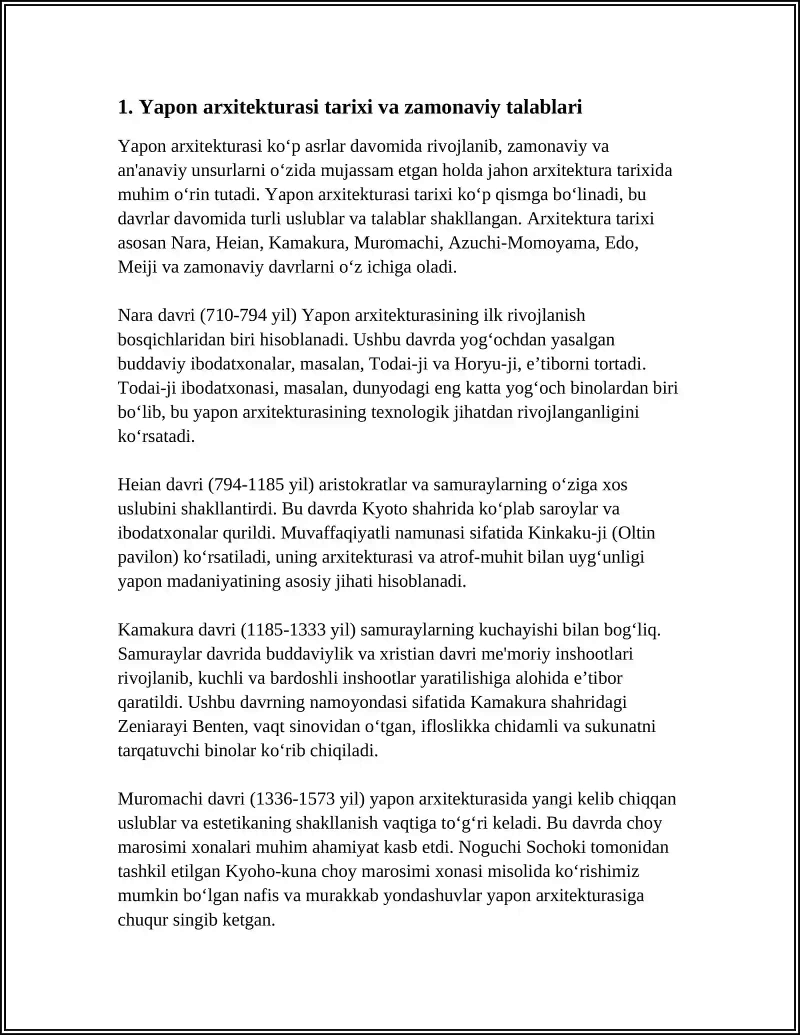 YAPONIYADA OSMON O'PAR BINOLAR QURILISH TEXNIKASI 3