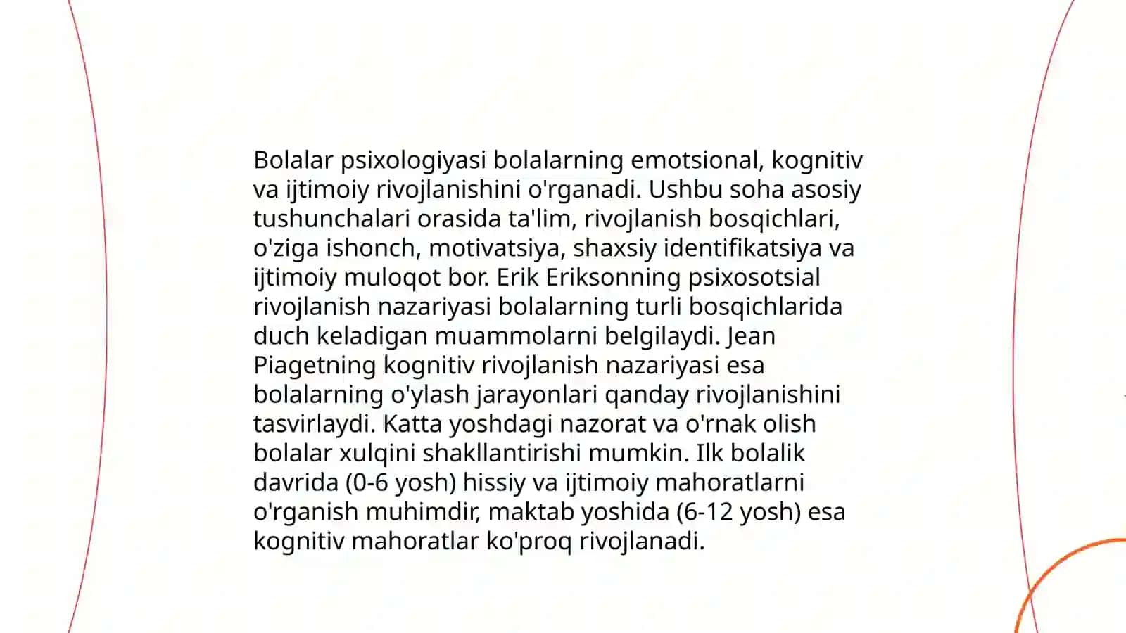 Bolalar psixologiyasi faning predmet maqsad Va vazifalari 3