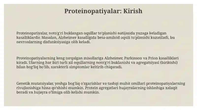 Proteinopatiyalar 3