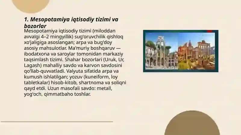 Qadimgi dunyo va iqtisodiy gʻoyalar 3