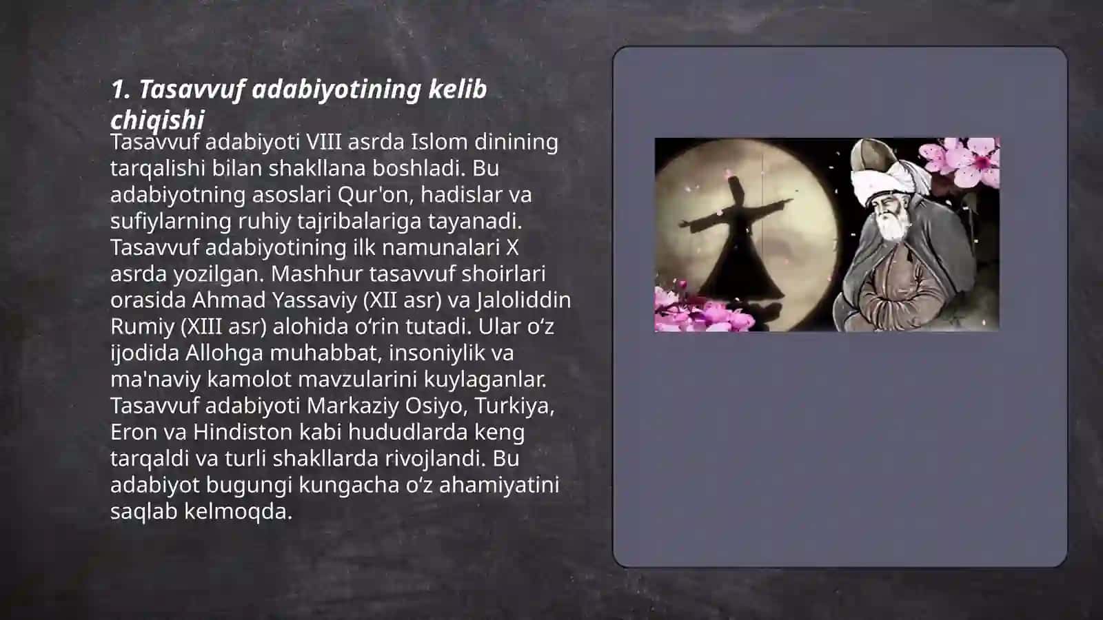 Tasavvuf va badiiy ijod 3