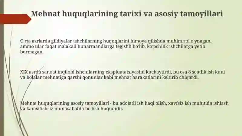 Mehnat huquqlari 3
