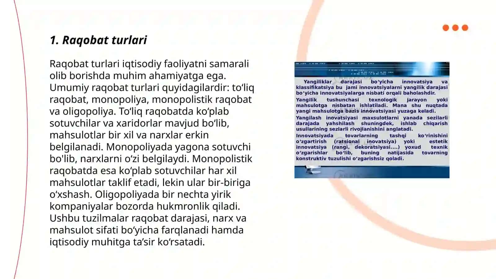 Raqobat va narxning shakllanishi 3