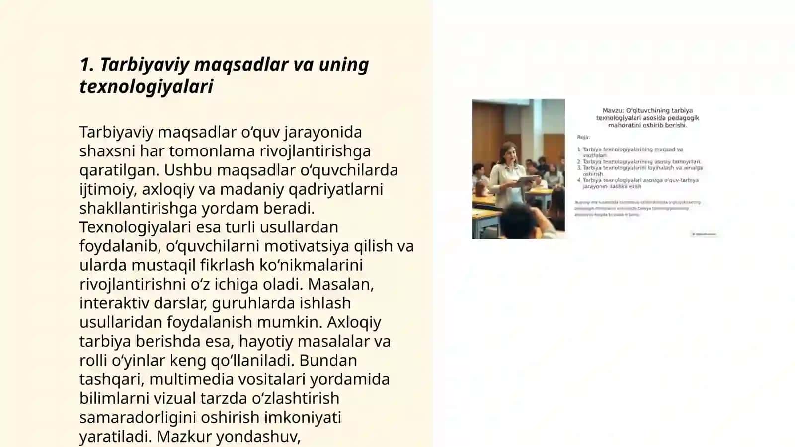 Tarbiya texnologiyalari 3