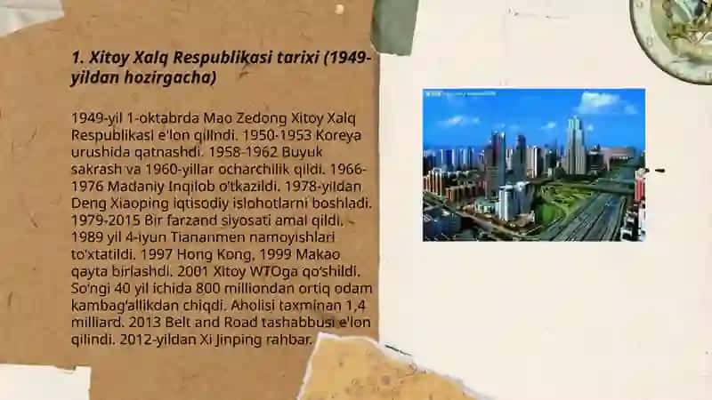 Xitoy Xalq Respublikasi tarixi (1949-yildan hozirgacha) 3