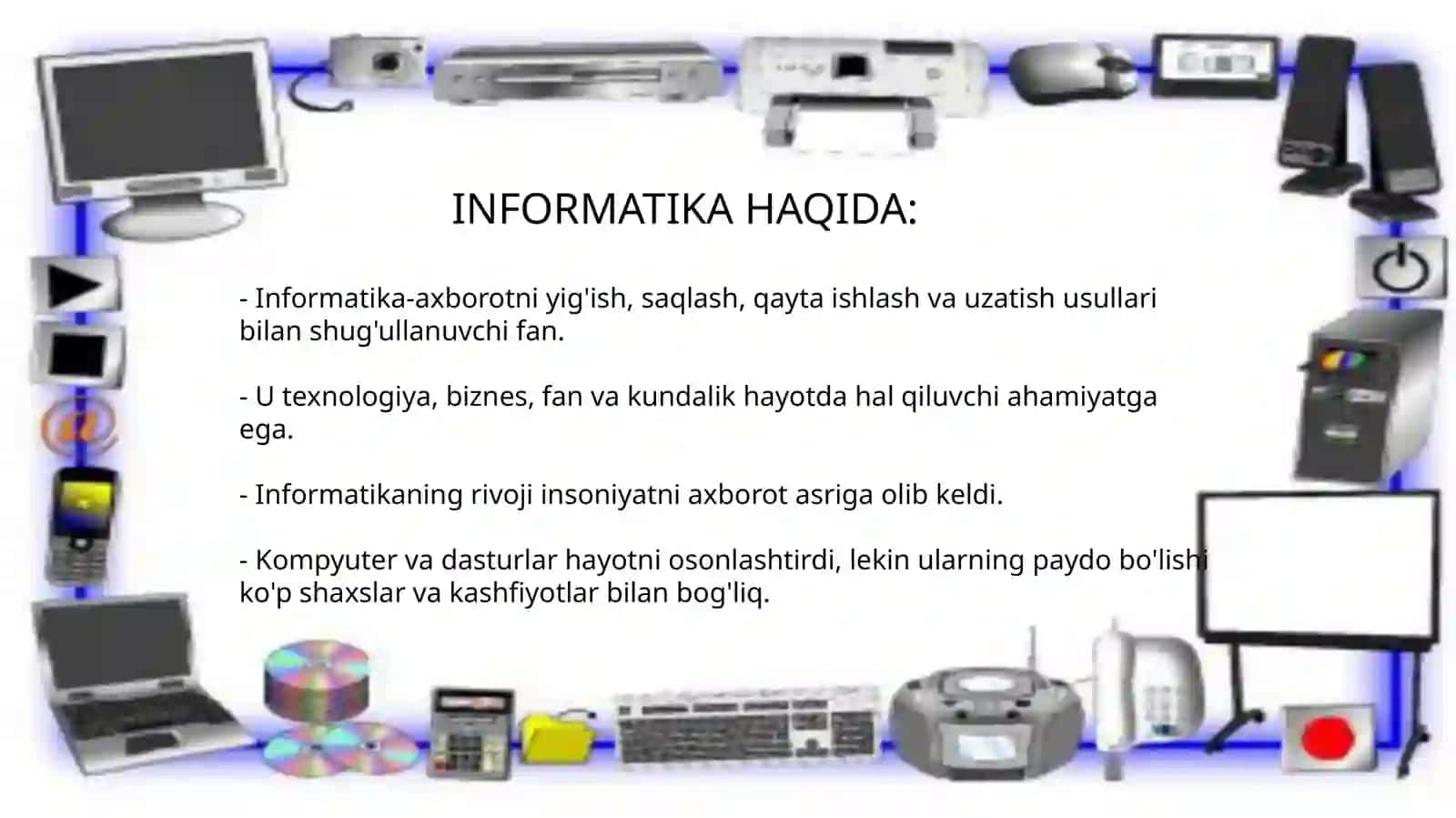 Informatika va axborot texnologiyasi 3