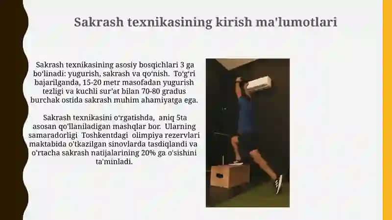 Sakrash texnikasi 3