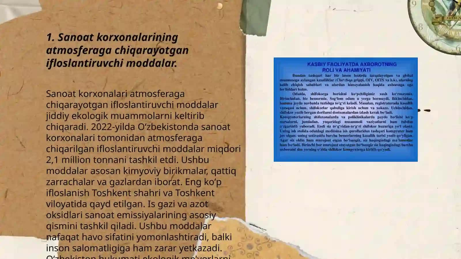 Sanoat korxonalarining ifloslanishiga ta'sir 3