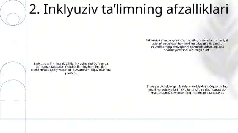 Inklyuziv Ta'limni Amalga Oshirish Jarayoni 3