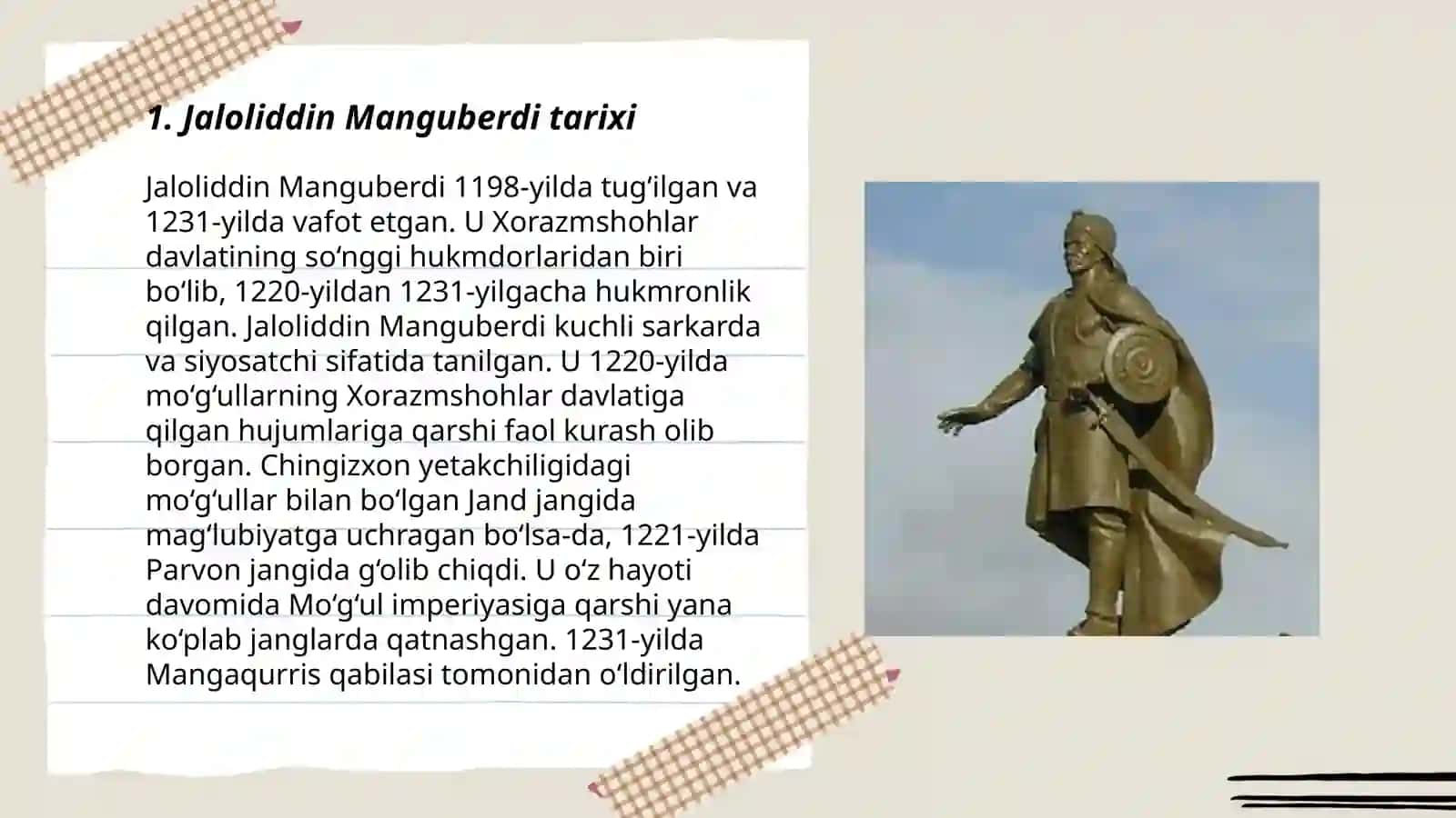 Jaloliddin Manguberdi tarixi 3