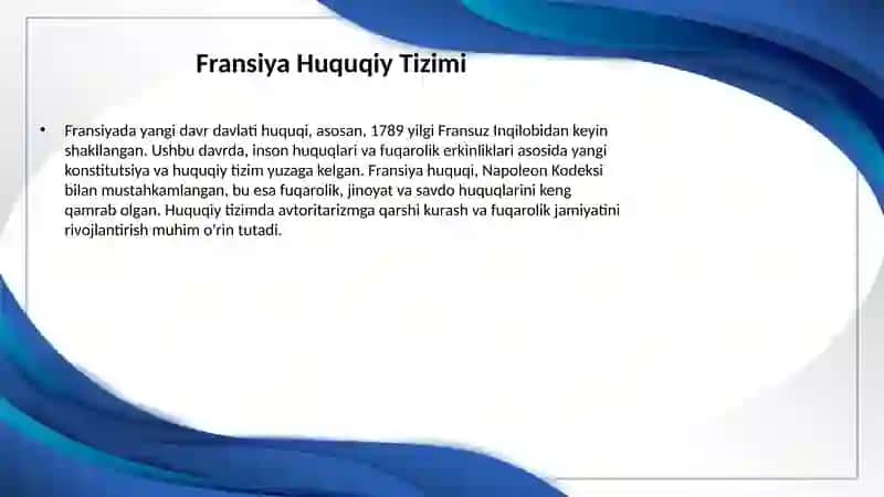 Yangi Davr Davlati va Huquqi: Kirish 3