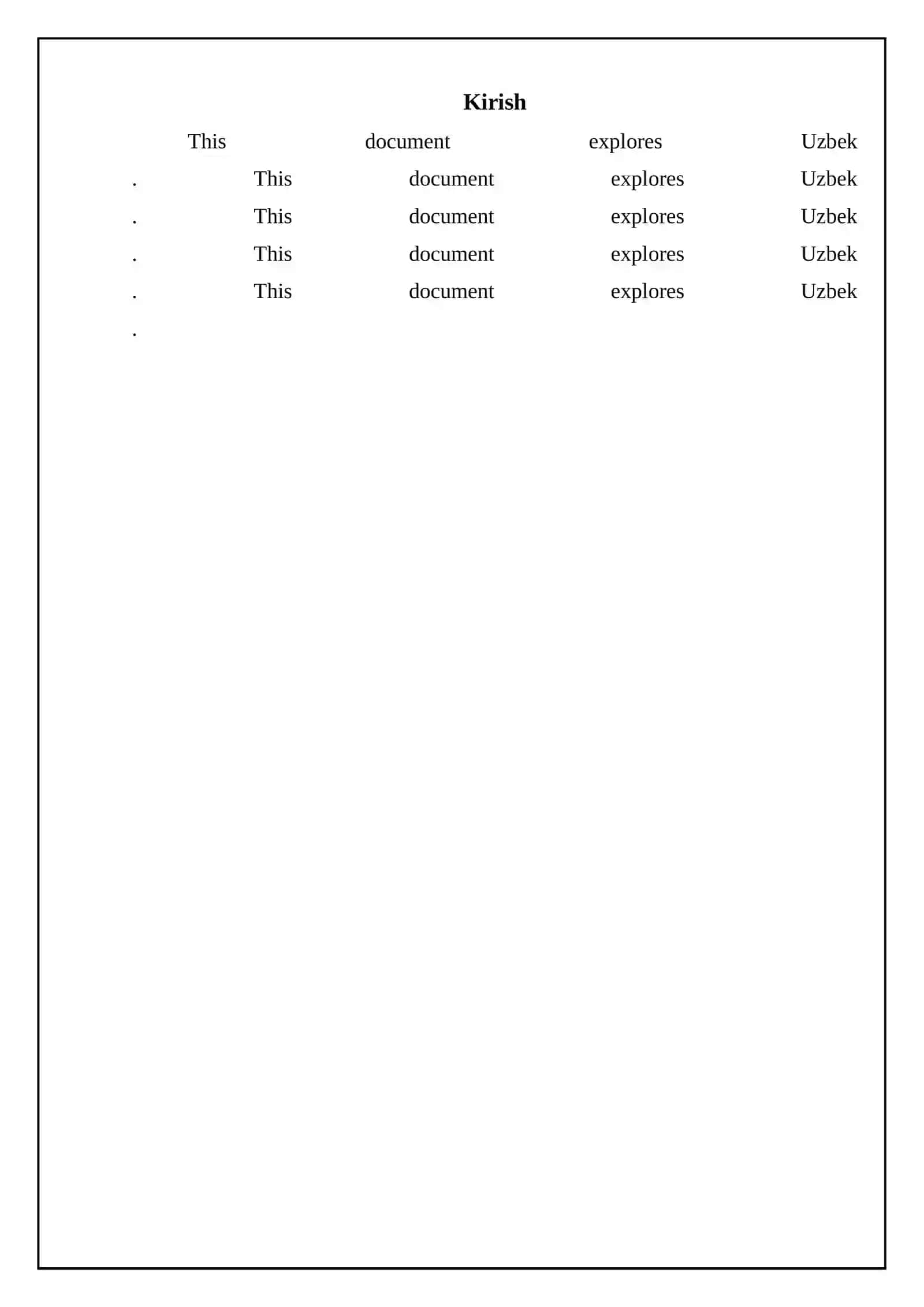REFERAT Mavzu: Oʻzbekcha 3