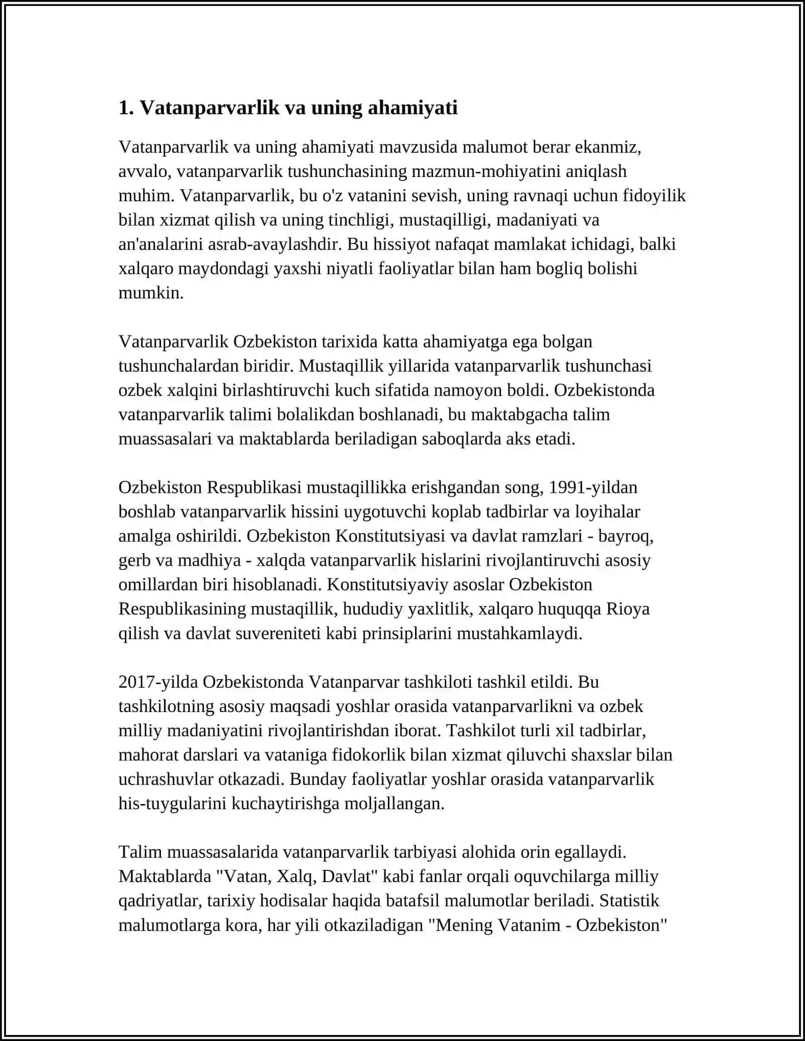VATAN HIMOYASI MUQADDAS BURCH 3