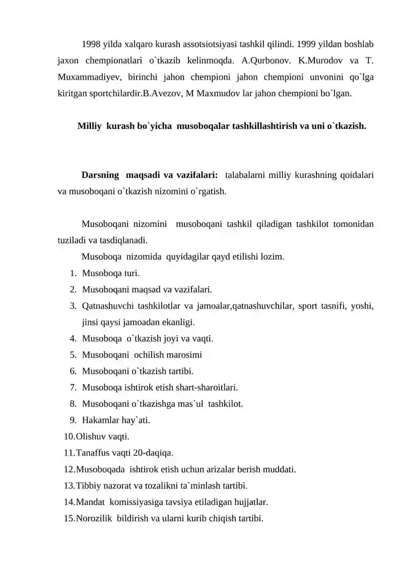 O`zbek kurashi 3