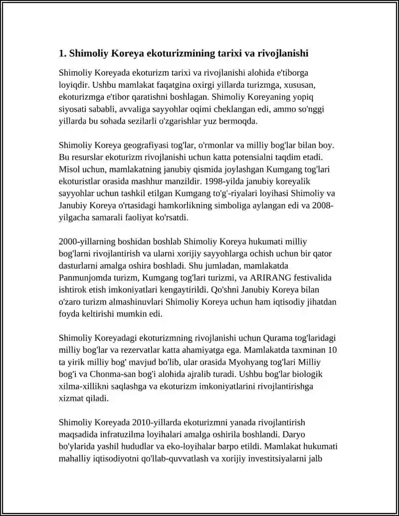 SHIMOLIY KOREYA EKATURIZMI 3