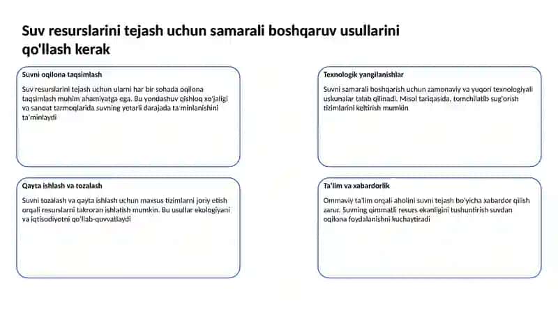 Suv ta'minoti tizimlarini modernizatsiya 3