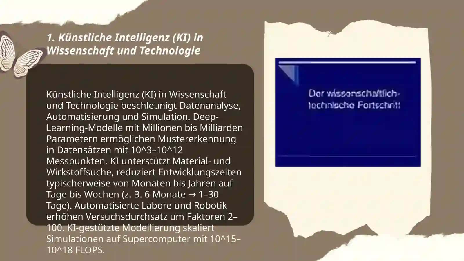 Wissenschaftliche und technologische Entwicklung und ihre Informationstechnologien 3