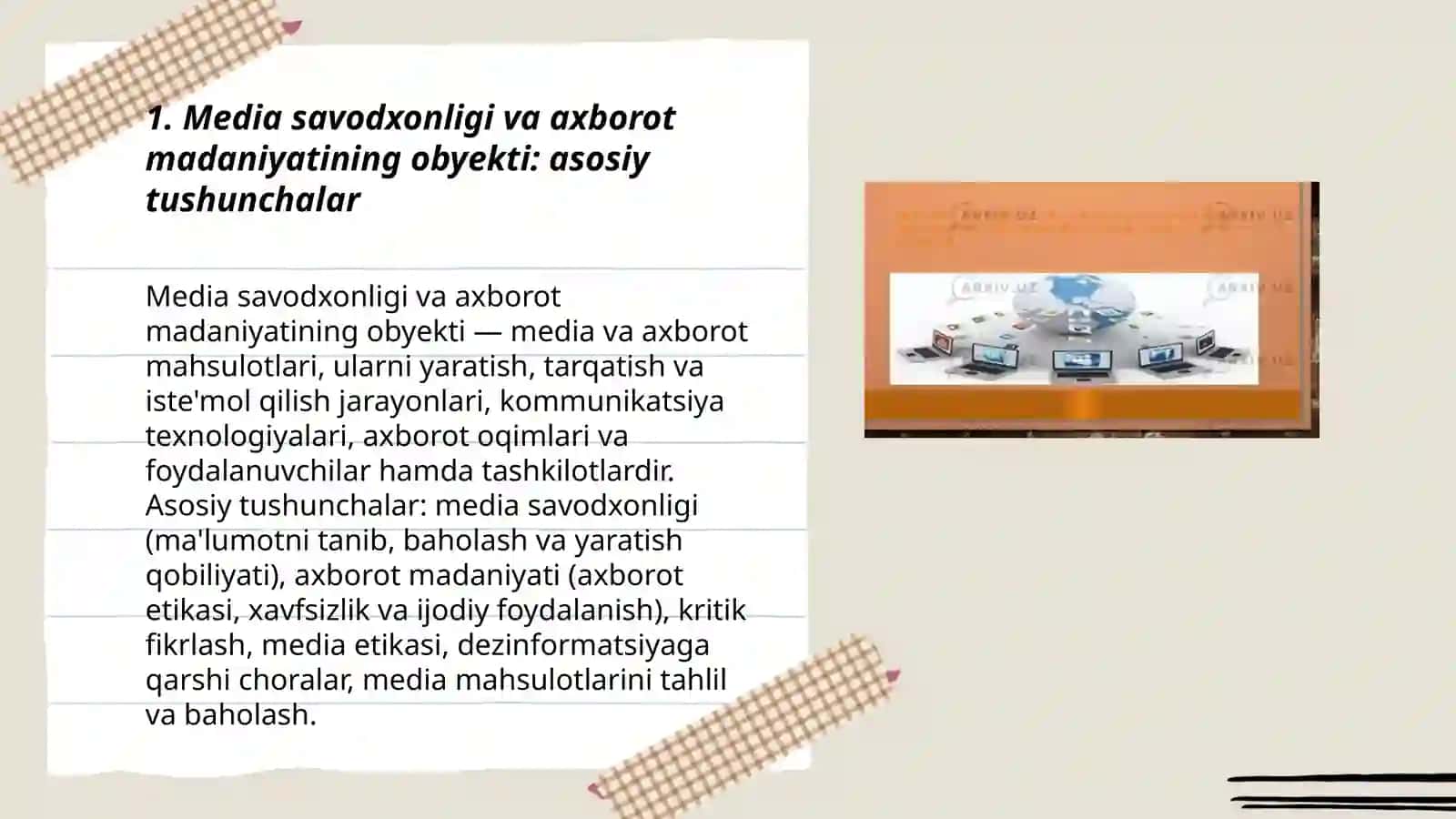 Media savodxonlig va axborot madaniyati 3