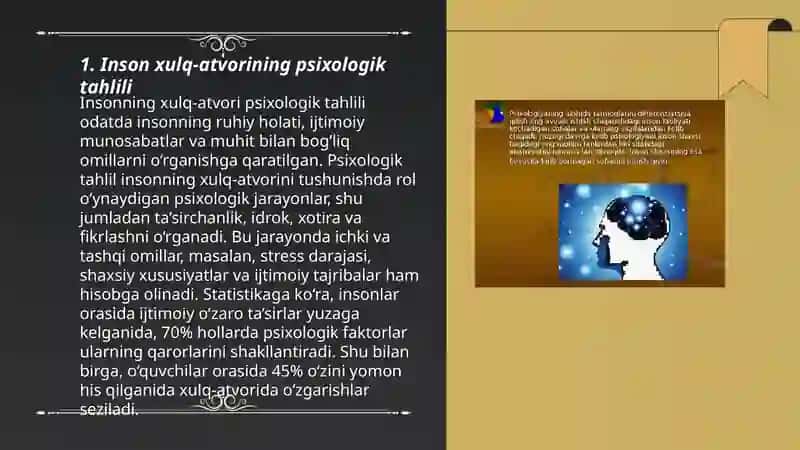 Inson xulq-atvorining psixologik tahlili 3