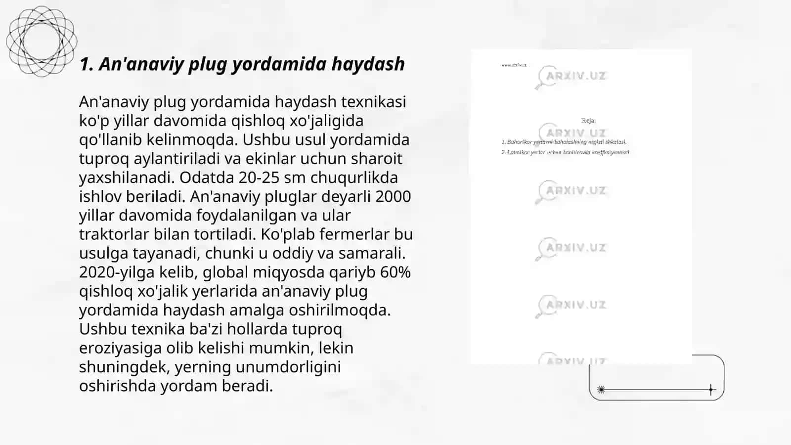 Lalmikor yerlarni haydash usullari 3
