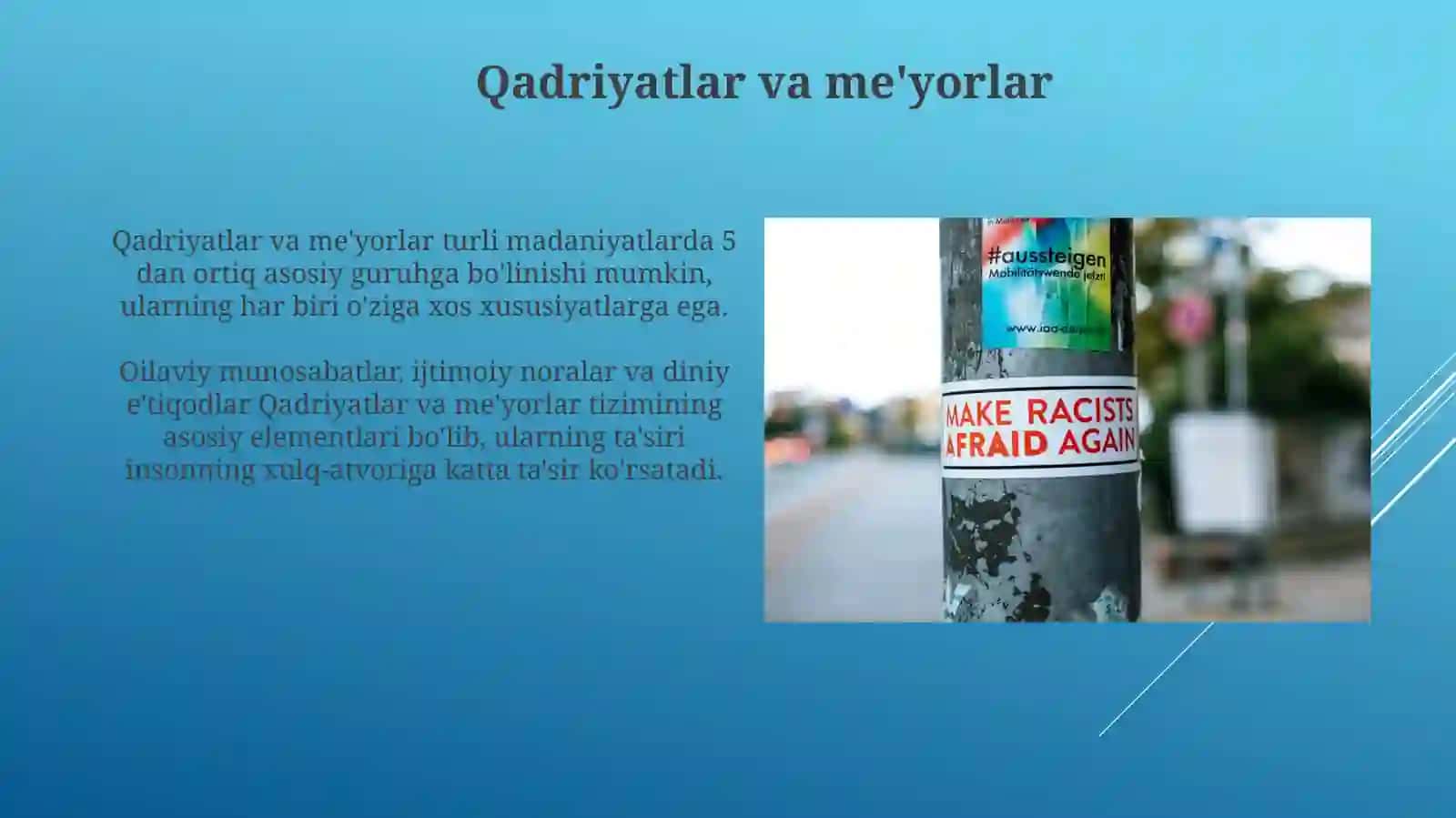 Madaniy Farqlarga Moslashish 3